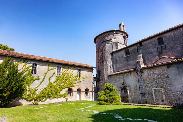 Pałac Biskupów Muzeum Arystokracji Saint Lizier Departament Arige Pireneje Occitanie — Zdjęcie stockowe