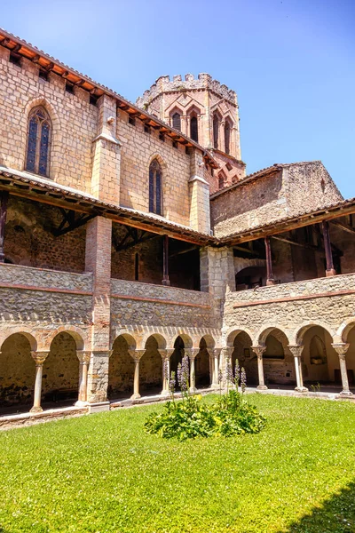 Června 2019 Klášter Katedrály Liziera Odbor Arige Pyreneje Occitanie Francie — Stock fotografie