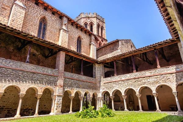 Juin 2019 Cloître Cathédrale Saint Lizier Département Arige Pyrénées Occitanie — Photo