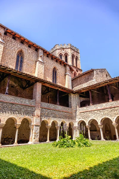 Června 2019 Klášter Katedrály Liziera Odbor Arige Pyreneje Occitanie Francie — Stock fotografie