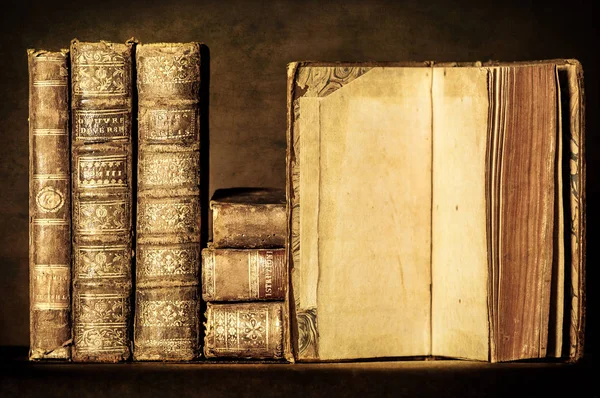 Vista Del Vecchio Libro — Foto Stock
