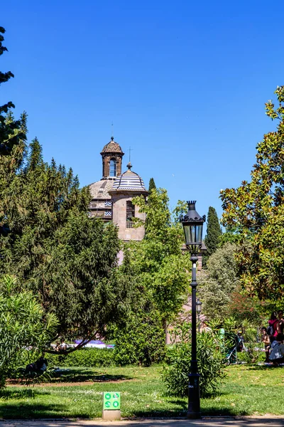 スペインのバルセロナ 6月2 2019 チウタデッラ公園の軍事教区教会 ラParroquia Castrensede Ciudadela 1727 バルセロナスペイン — ストック写真