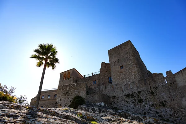 Zamek Castellar Frontera Andaluzja Hiszpania — Zdjęcie stockowe