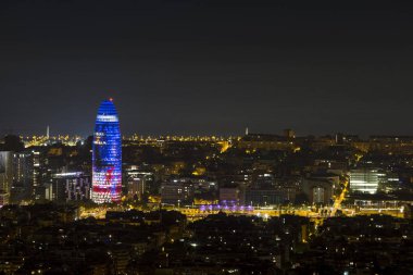 Barselona 'daki Agbar Kulesi.