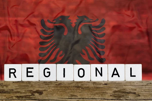 Regionalkonzept, Albanien — Stockfoto