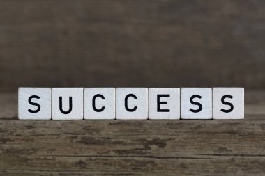 Başarı, küpleri içinde yazılı