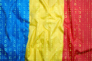 Romanya bayrağı, veri koruma kavramı ile ikili kod