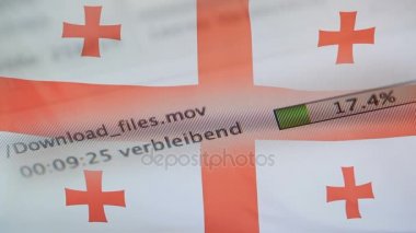 Bir bilgisayarda, Georgia bayrak dosya indirme