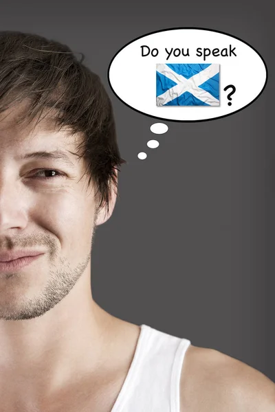 Fala escocês? — Fotografia de Stock