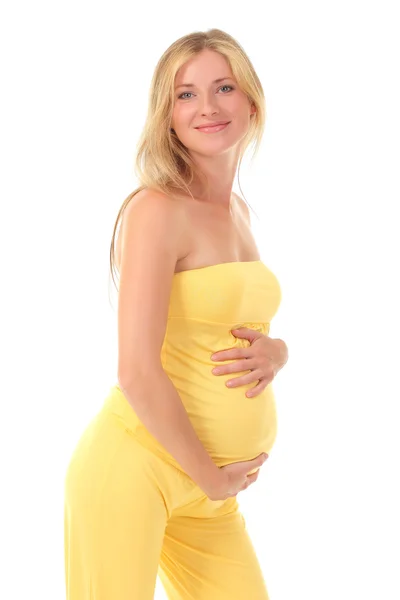 De zwangere vrouw — Stockfoto