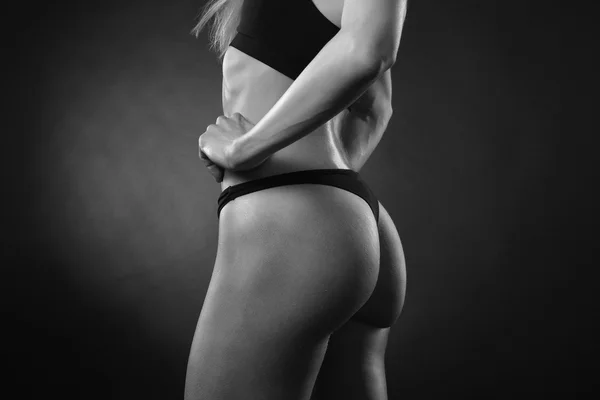 Сексуальная красивая спортивная задница — стоковое фото