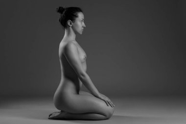 Sexy Genç kız poz çıplak