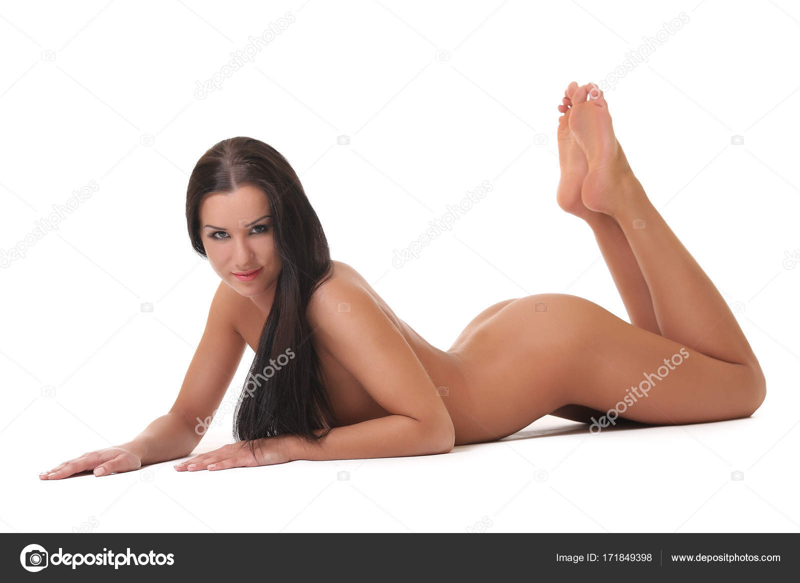 Young beauty naked woman Stock Photo by ©zhagunov 171849398