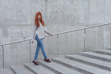 sokakta bir modeldir