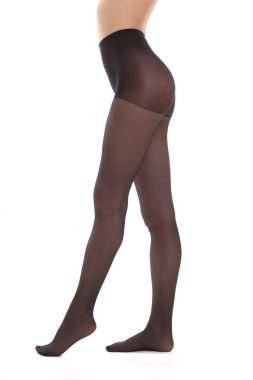 Güzel külotlu çorap içinde güzel bacaklar.