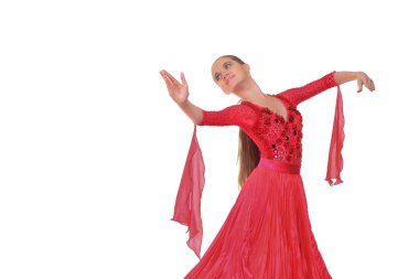 genç kız dansçı