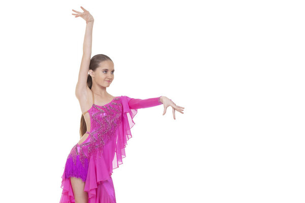 девушка танцовщица
