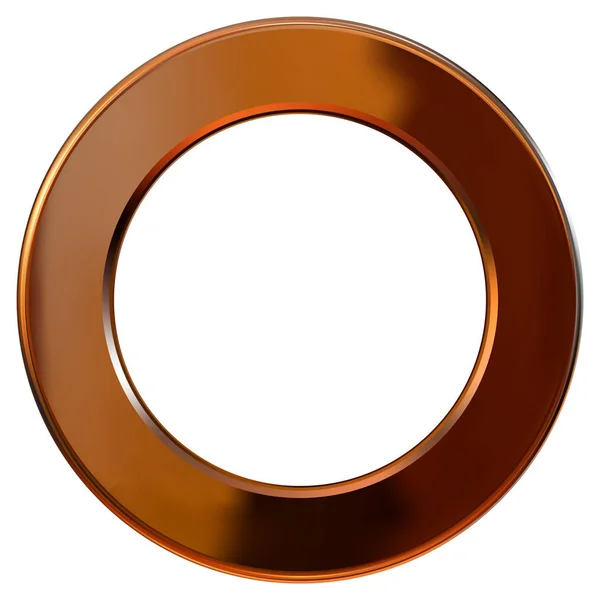 Marco anillo de oro — Vector de stock