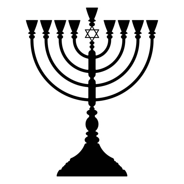 Το Menorah Hanukkah διάνυσμα — Διανυσματικό Αρχείο