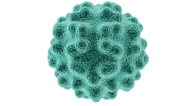 Bacteria virus 3D render — Stock Photo, Image