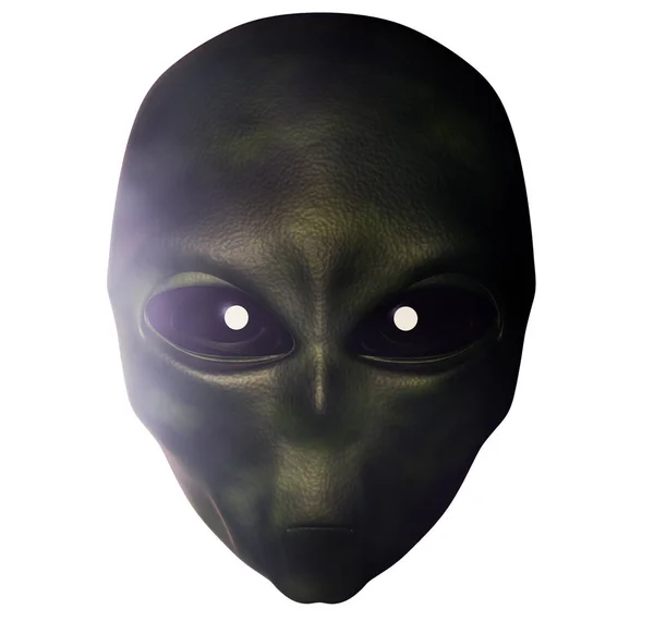 Alien 3d render — Stok Foto