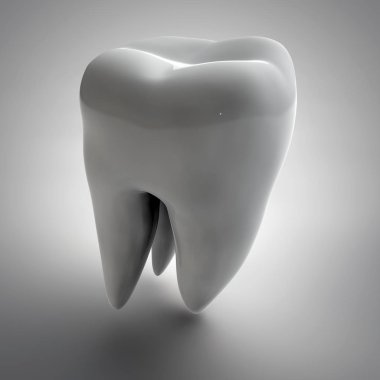 İnsan dişi 3d render