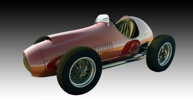 Yarış car.3d render