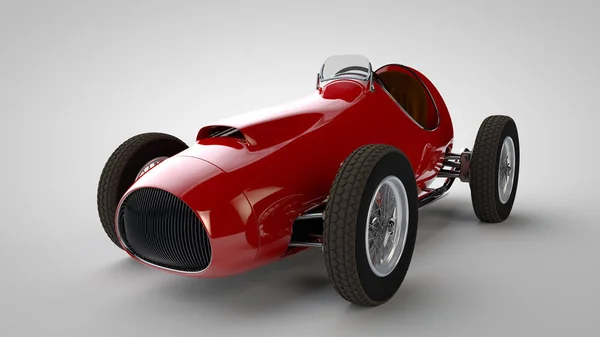 Racing car.3D render — Stock Photo, Image