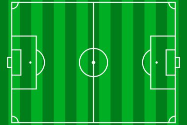 Futbol alanı vektör