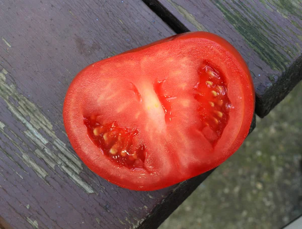 Tomate vermelho fresco . — Fotografia de Stock