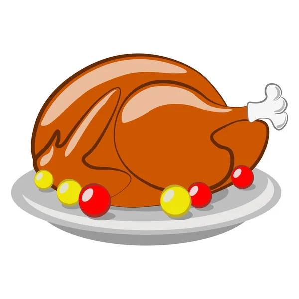 Jour de Thanksgiving Turquie — Image vectorielle
