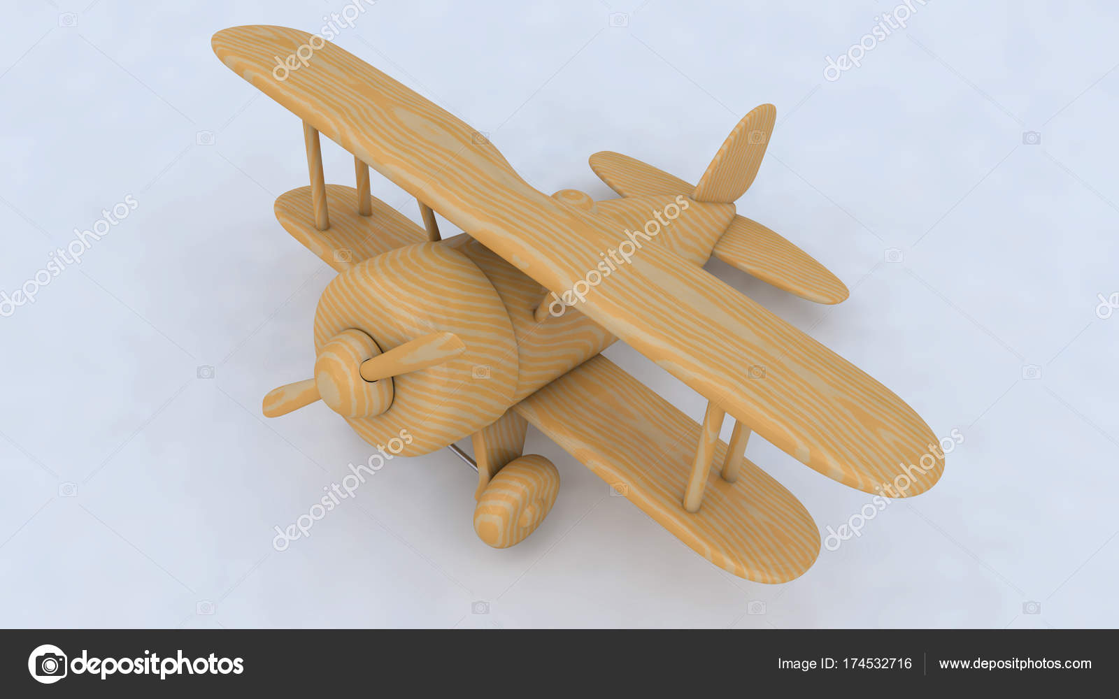 Wooden Toy Airplane 3d Render Stock Photo Gorbovoi81 174532716 Wooden Toy Airplane 3d Render Stock Photo