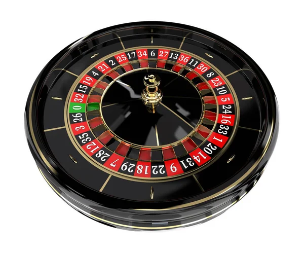 Rueda de ruleta Casino 3D —  Fotos de Stock