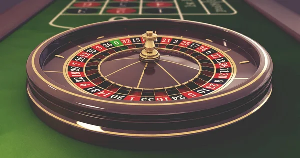 Casino roulette wheel. — Stock Photo, Image
