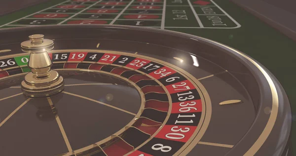 Roue de roulette Casino . — Photo
