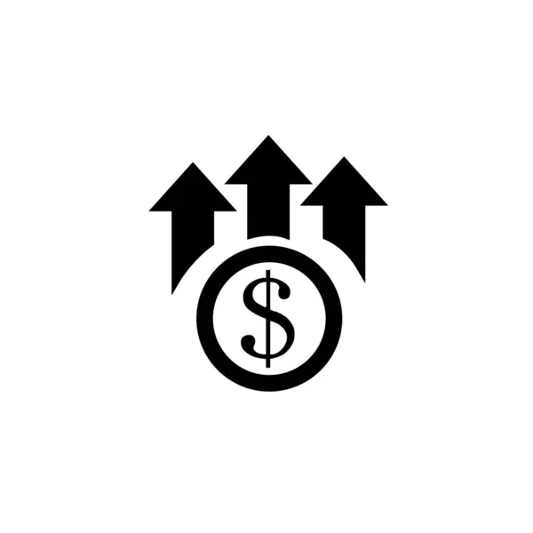 Finanse czarne — Wektor stockowy