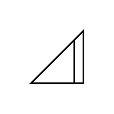 Çubuk sembolü Vektör satırı simge çizimi mobil uygulaması ile tam sinyal. Basit düz modern tasarım tarzı. Siyah renk.