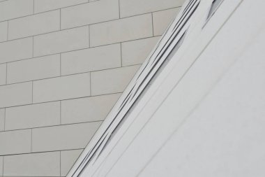 Mimari modern et doku avec un rendu en trois boyutları.