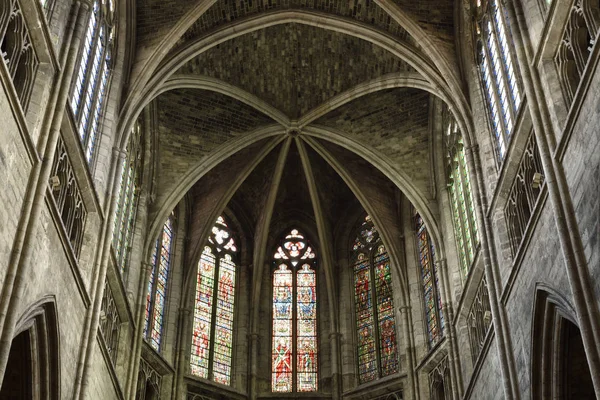 Bordeaux Saint Andrew Cathedral Gotisk Konst Frankrike — Stockfoto