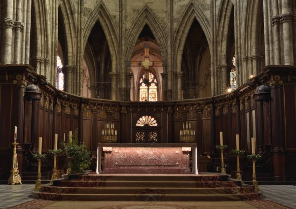 Bordeaux Saint Andrew Cathedral Gotisk Konst Frankrike — Stockfoto