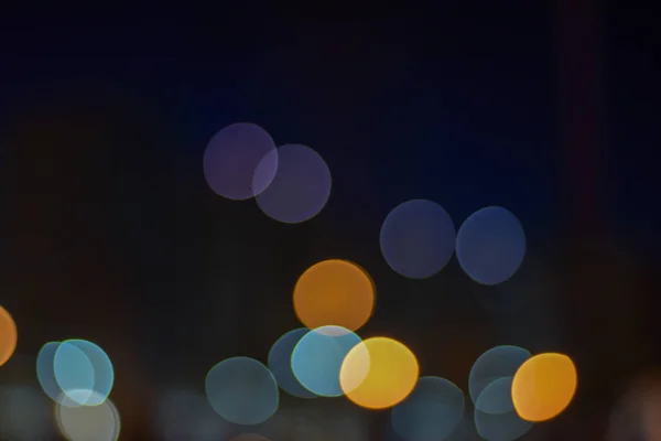 Кольорове Коло Лампи Світлого Фону — стокове фото