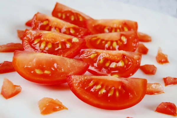토마토 것이다 식물성 — 스톡 사진