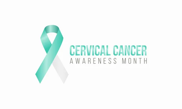 Vector illustration on the theme of Cervical Health awareness month of January.