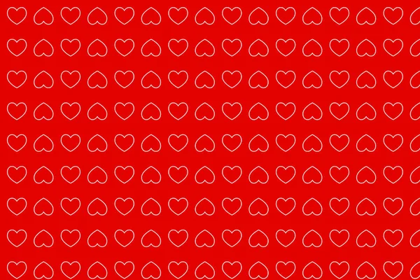 Vector Seamless Pattern Illustration Design Theme Valentines Day February 14Th — Stock Vector