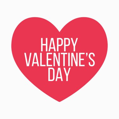 14 Şubat 'taki Sevgililer Günü teması üzerine vektör illüstrasyonu.