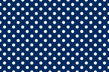 Kağıt, duvar kağıdı, kapak, tekstil, kumaş, dekorasyon, dekupaj ve diğer şeyler için Vektör Polka Doku Deseni tasarımı çizimi.