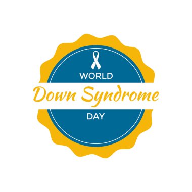 Vector illustration on the theme of World Down Syndrome day observed on March 21st every year.