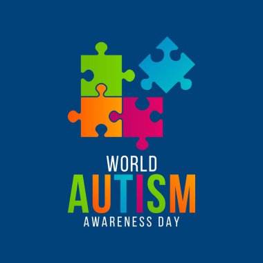 Vector illustration on the theme of World Autism awareness Day observed on April 2nd every year.
