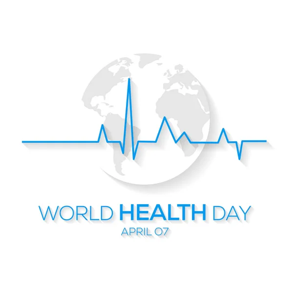 Vector Illustration Theme World Health Day Observed April 7Th Every — Stock vektor