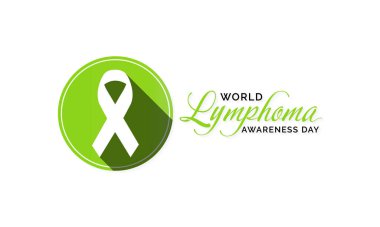 Dünya Lenfoma Farkındalık Günü konulu vektör illüstrasyonu her yıl 15 Eylül 'de tüm dünyada gözlemlenmiştir..